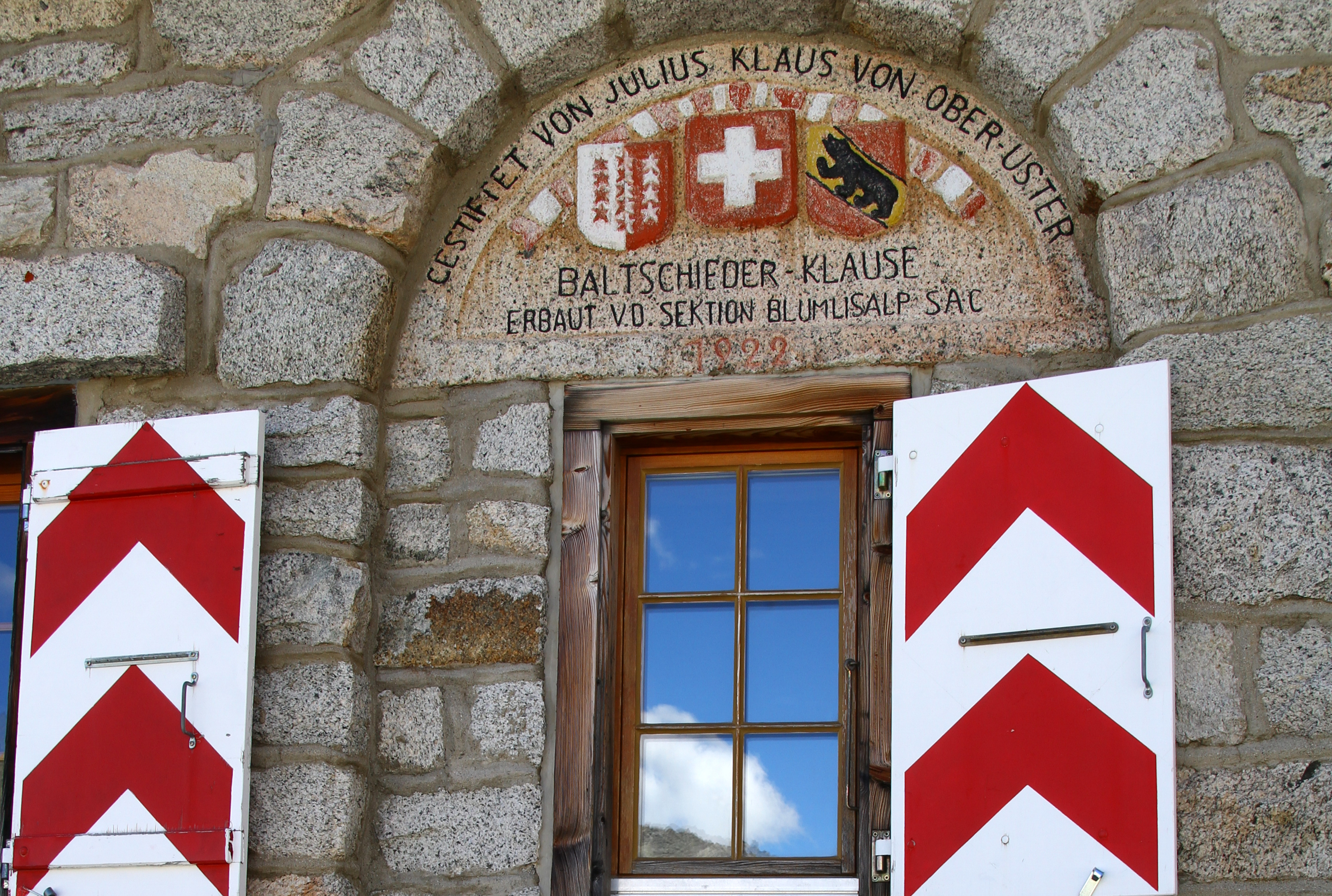 Baltschiederklausehütte (juillet 2017)