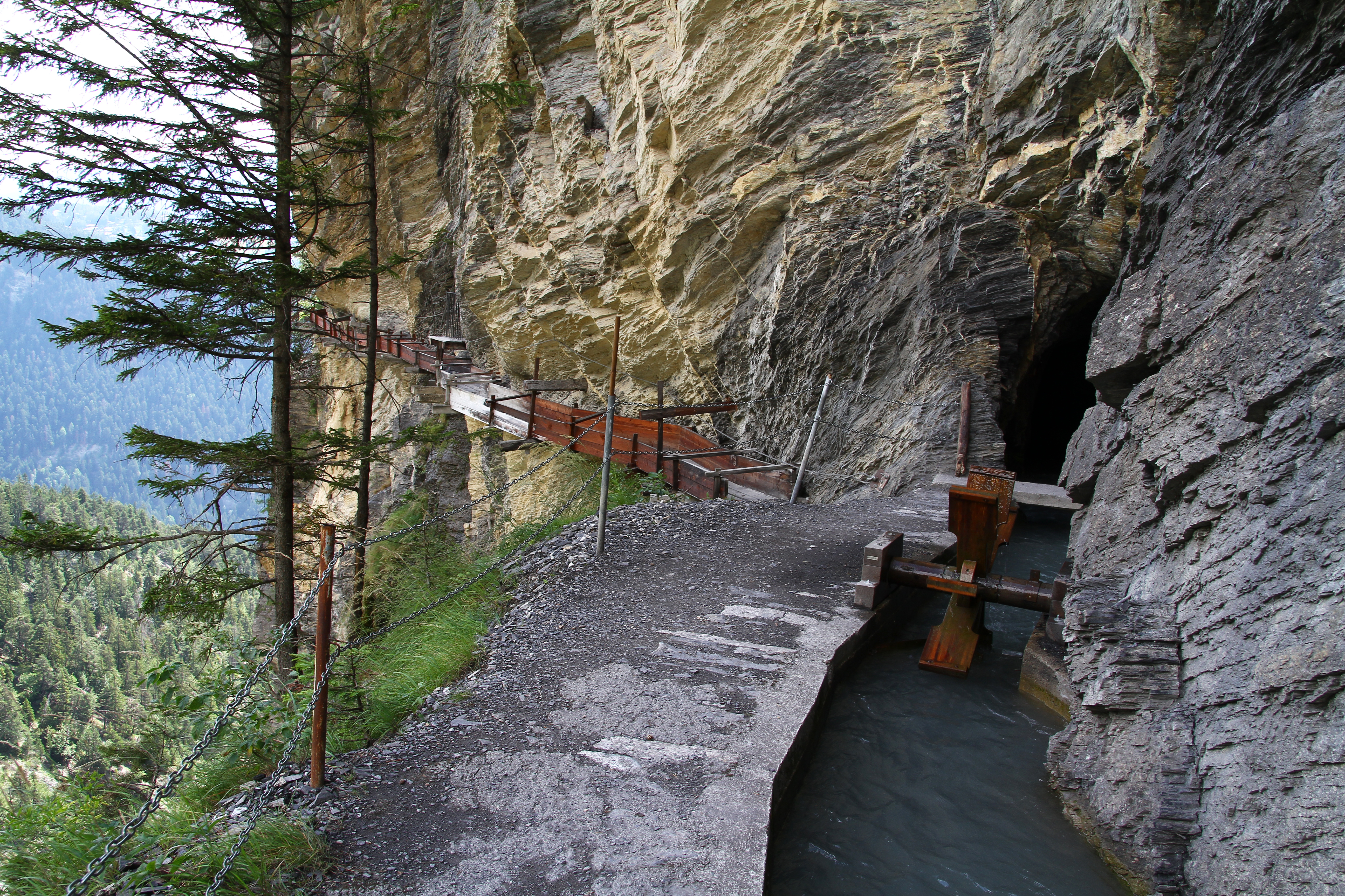 Bisse d’Ayent (août 2020)