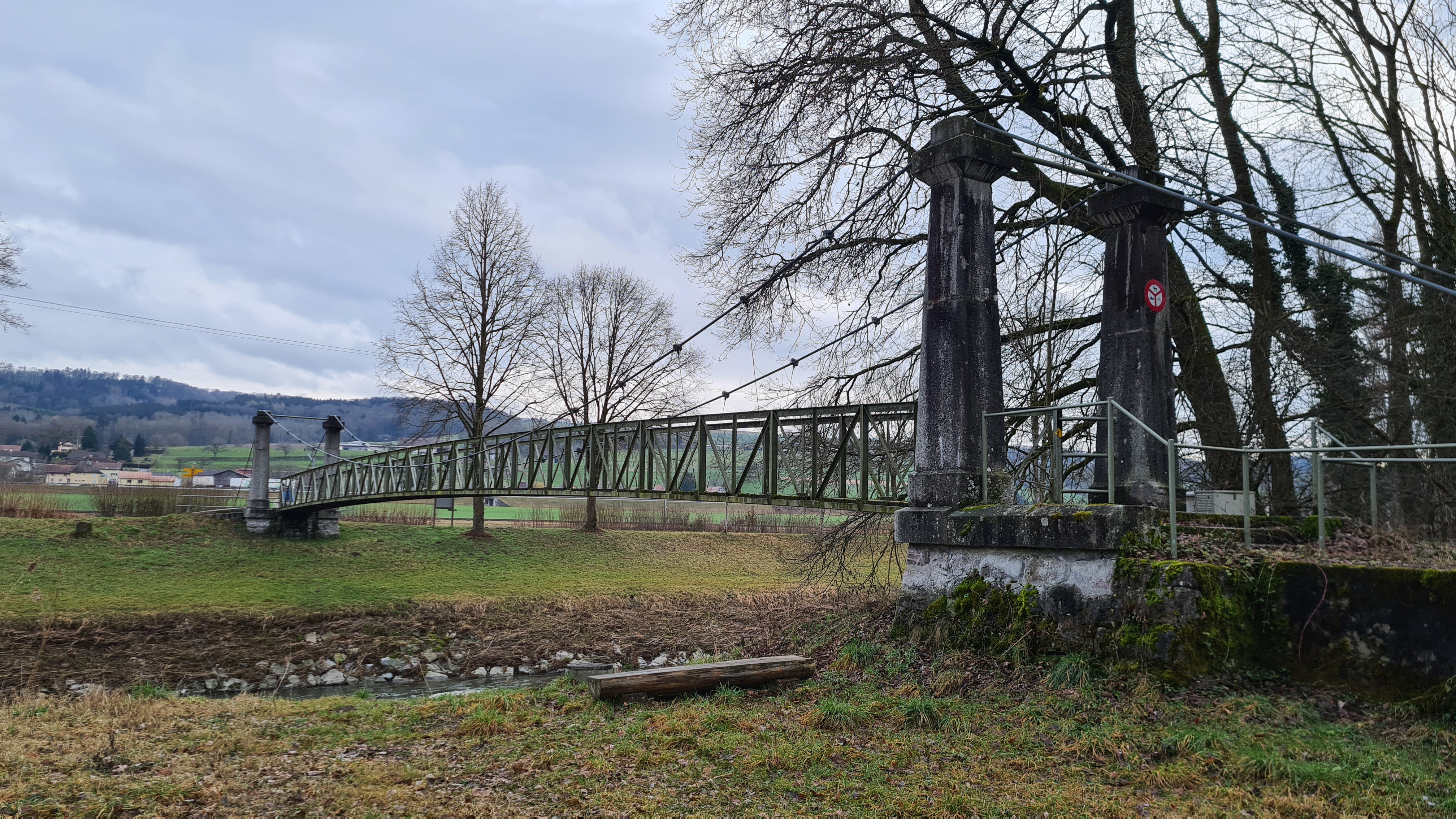 chemin des blés et des eaux minérales (février 2021)