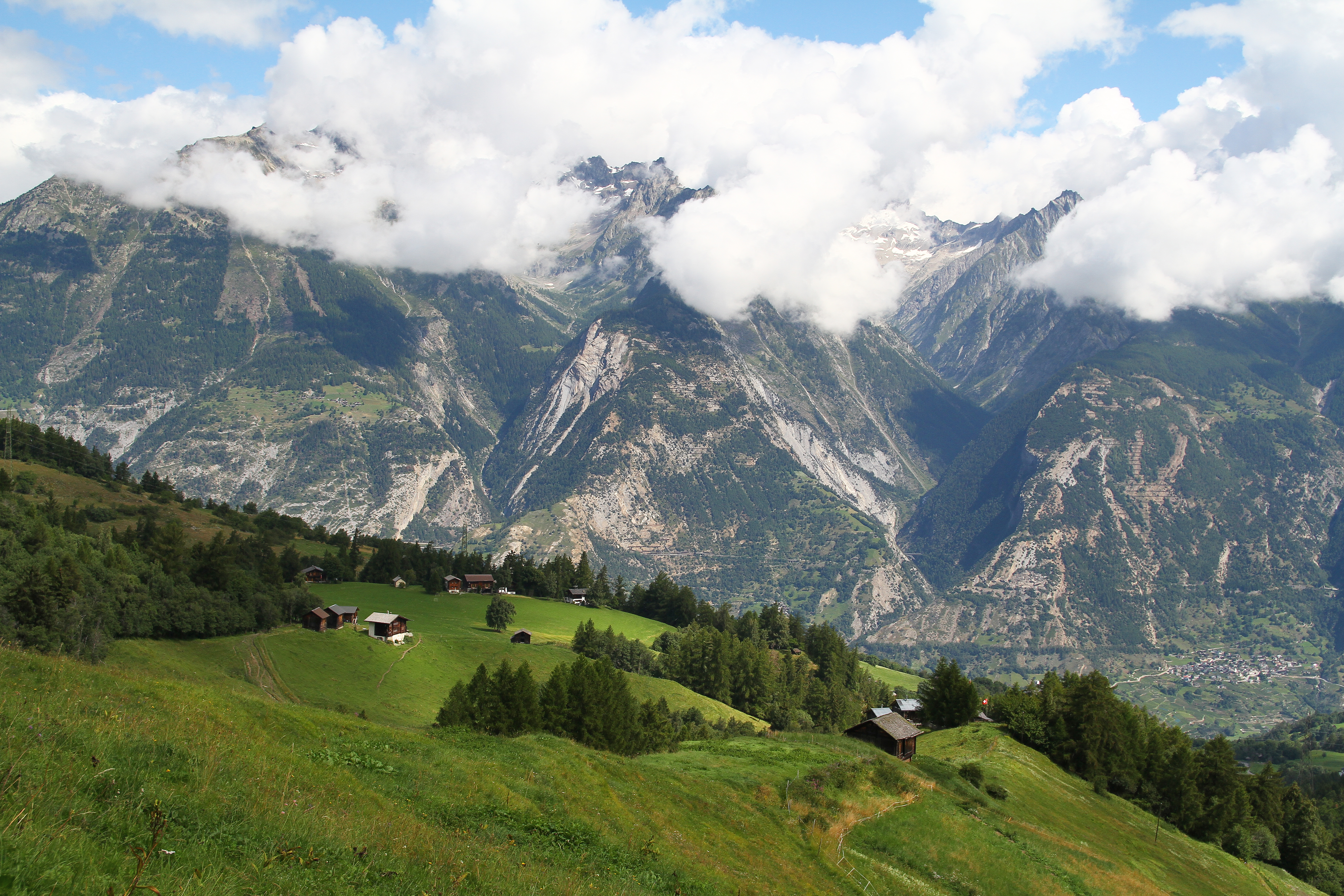 Suonenweg Brandalp–Eischoll (août 2021)