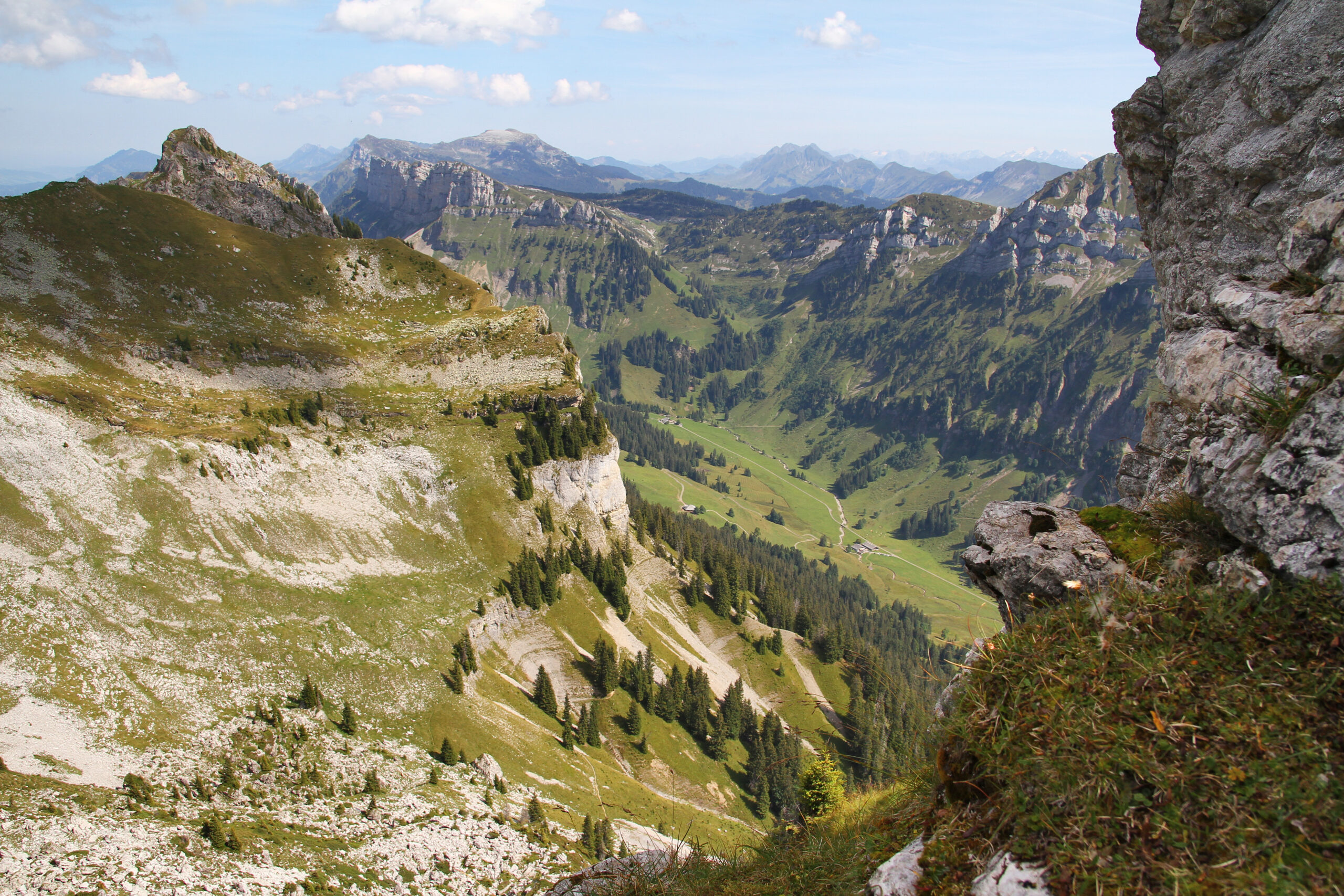 Sigriswil Rothorn par le Schafloch (septembre 2021)