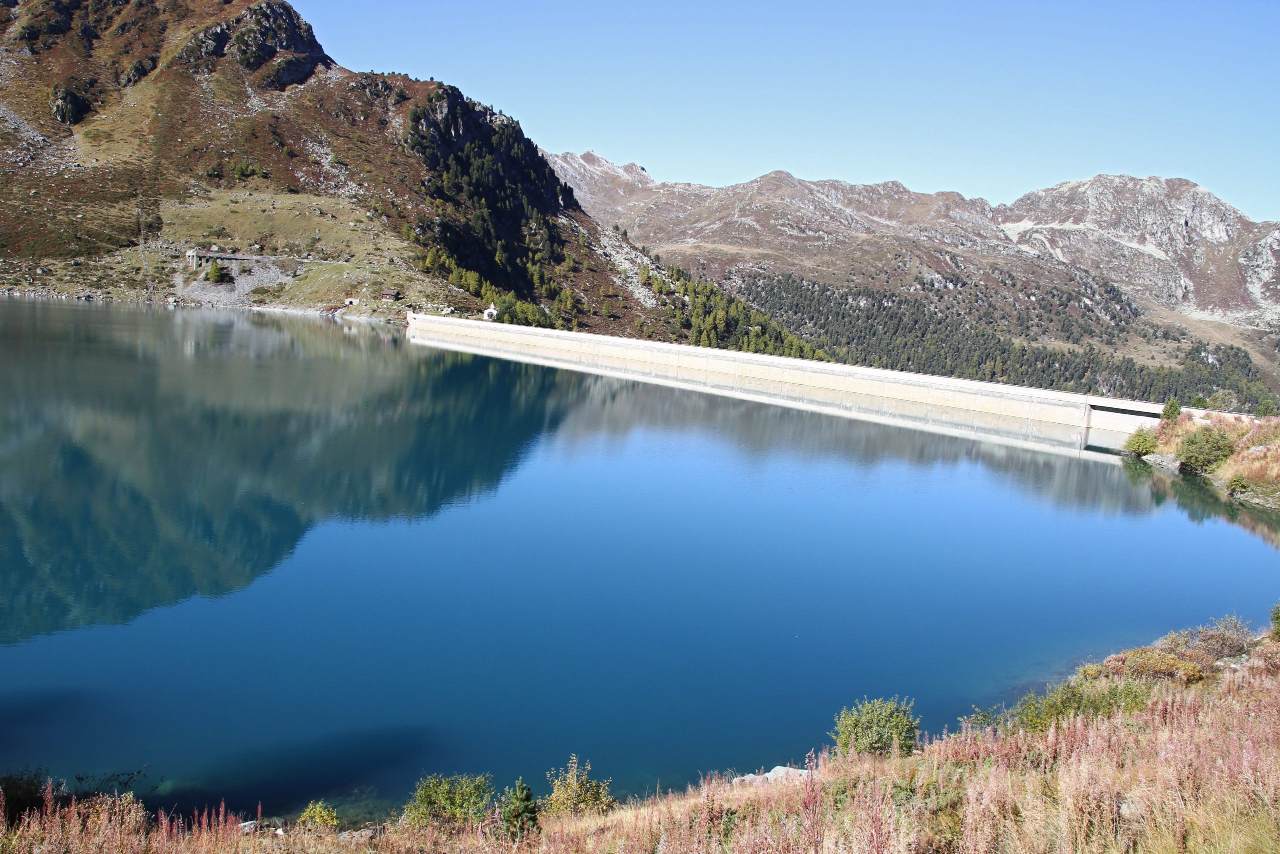 Lac de Cleuson (octobre 2024)