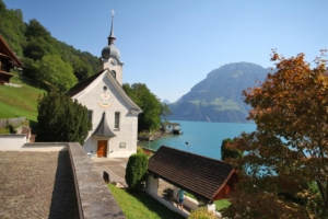 Bauen au bord du lac d'Uri