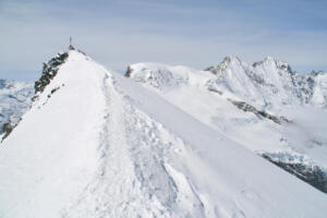 le sommet de l'Allalinhorn