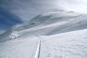montée à l'Allalinhorn