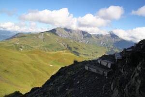 sur la montée de l'Aeugi