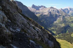 sur la montée de l'Aeugi