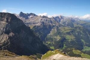 sur la montée de l'Aeugi