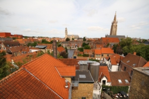 depuis le oit de la brasserie le Demi-Lune