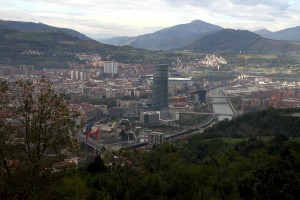 Bilbao depuis en haut