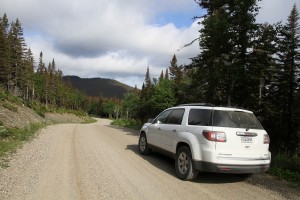 sur la route du Mont-Ernest-Laforce