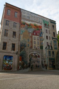 fresque des Québécois