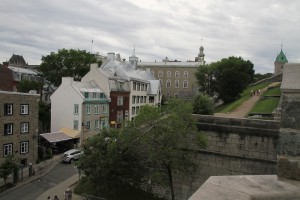 Vieux Québec depuis les remparts