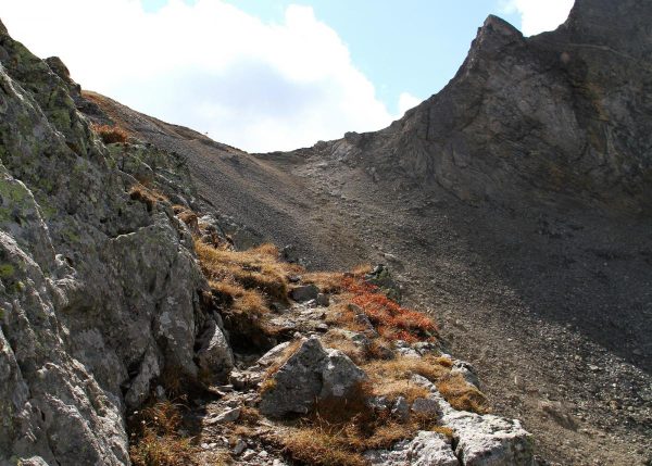 le col est en vue