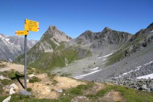 au col de l'Arpalle