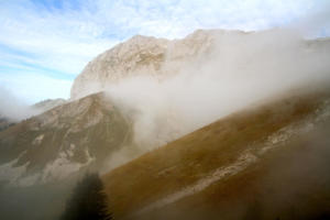 Cornettes de Bise dans le brouillard