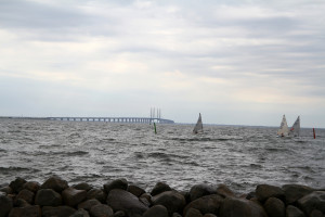 le pont de l'Øresund, le pont qui relie Copenhague à Malmø