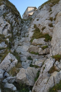 dernier couloir avant le refuge