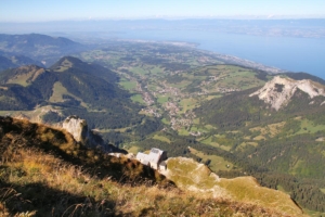 depuis le sommet