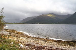 sur la route (A82) en direction de Fort William