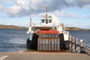le ferry pour revenir sur Eriskay