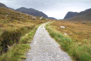 en marche vers le North Harris Eagle Observatory