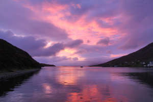 fin de journée à Tarbet