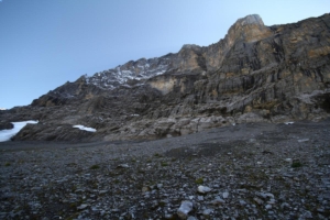 la face nord de l'Eiger