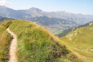 Adelboden au fond