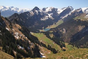 Sämtisersee depuis le sommet du Kamor