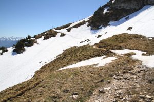 montée vers le Hoher Kasten