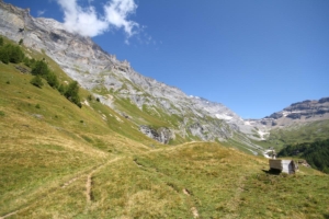 le fond de la vallée