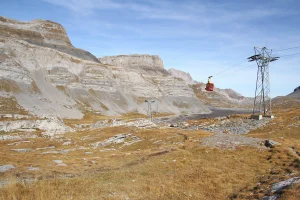 le téléphérique du Daubensee