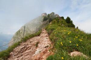 proche du sommet du Gross Mythen