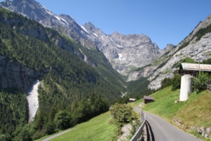 Le Sefinental depuis Gimmelwald