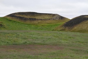 pseudo cratère de Skútustaðir     