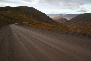 la 60 qui descend vers Þingeyri