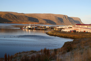 le port de Tálknafjörður