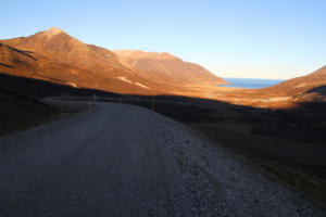 sur la 94 en direction de Borgarfjörður eystri