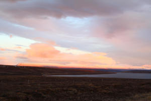 sur la 1 en direction d'Akureyri