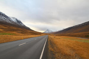 sur la 1 entre Akureyri et Varmahlíð