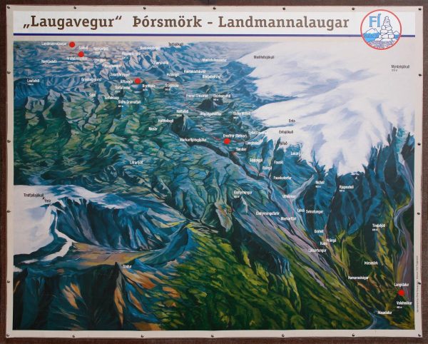 plan du trek  