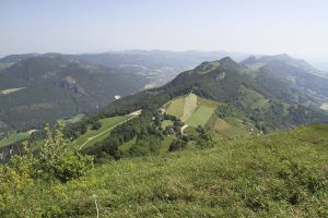 vue depuis le Röti (vers Balmberg)