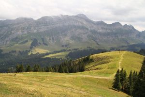 vue depuis le Kronberg (en direction de l'Alpstein)