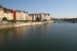 La Saône et le Quai Fulchiron