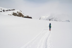 arrivée à la cabane Lämmerenhütte 