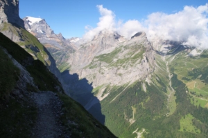le Tödi (le sommet enneigé à gauche)