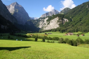 fond de la vallée de la Linth