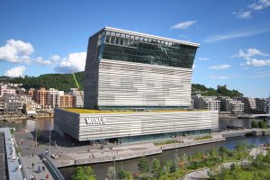 Oslo : le musée Munch (depuis le toit de l'opéra)