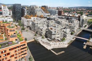 Oslo : vue depuis le musée Munch